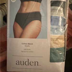 Auden Multi-Color Cotton Blend Briefs